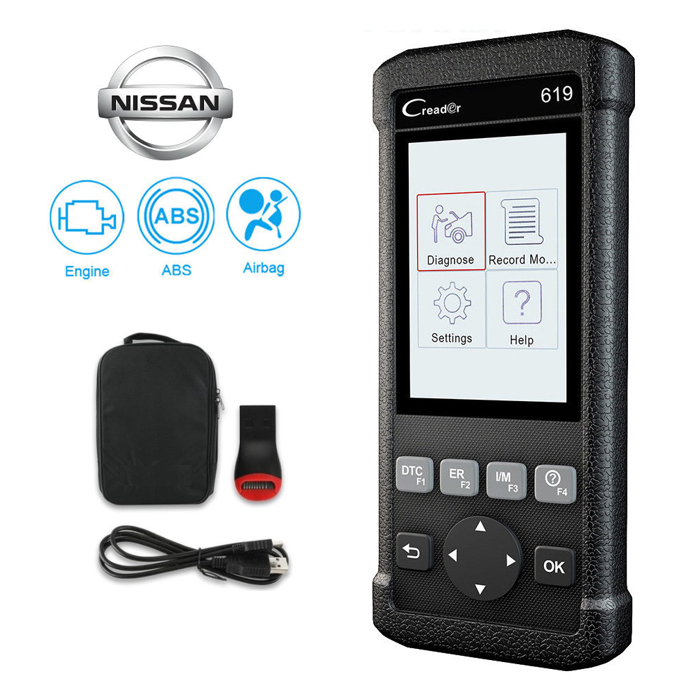 NIssan SRS Airbag ABS Engine Diagnostic Scanner Code Reader