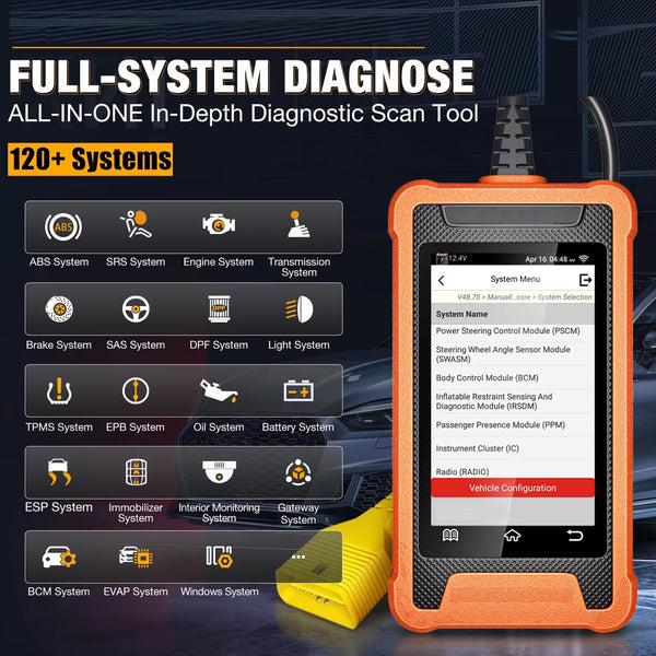 DPF Regeneration, ABS, SRS Reset & Diagnostic Tool For Acura