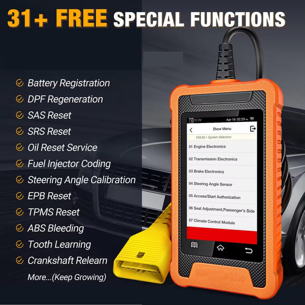 DPF Regeneration, ABS, SRS Reset & Diagnostic Tool For Jaguar