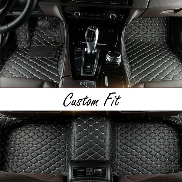 BMW Leather Custom Fit Car Mat Set