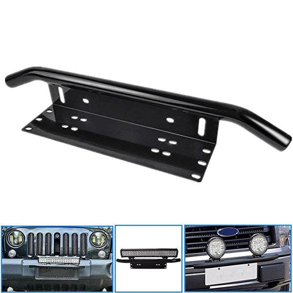 Nudge Bumper Bull Bar & Light Mount Bracket for Audi