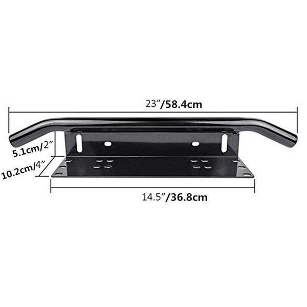 Nudge Bumper Bull Bar & Light Mount Bracket for Audi