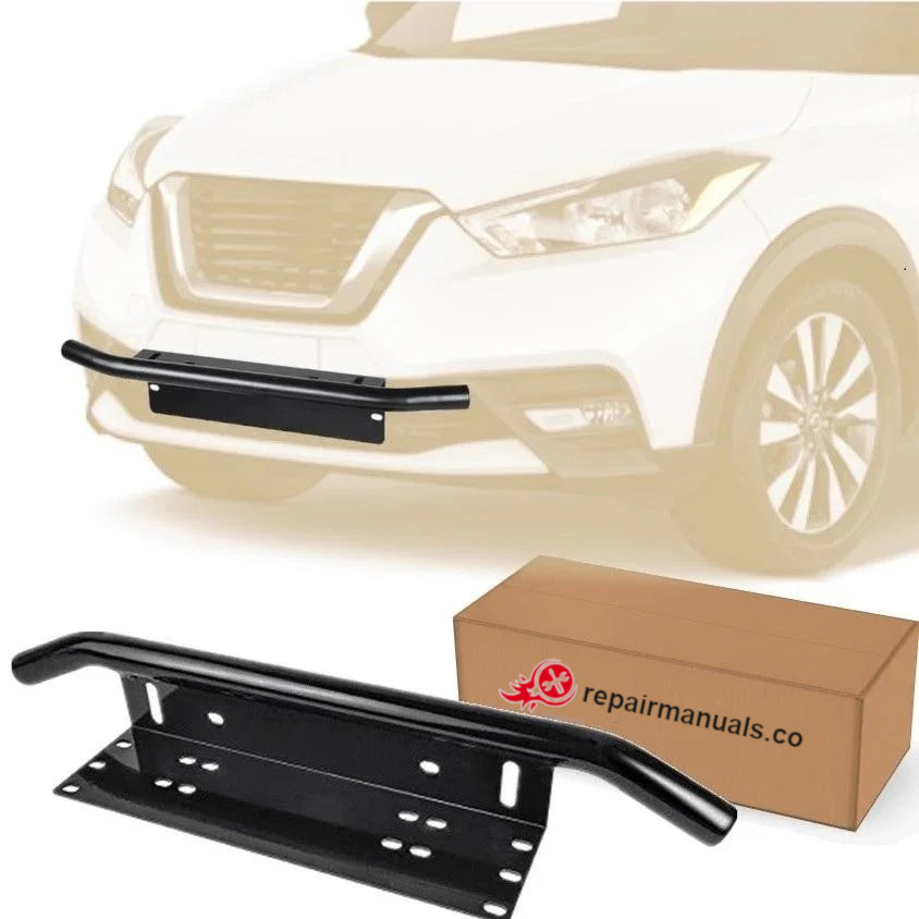 Nudge Bumper Bull Bar & Light Mount Bracket for Saab