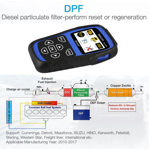 Peterbilt Truck Diagnostic Scanner & DPF Regeneration Tool