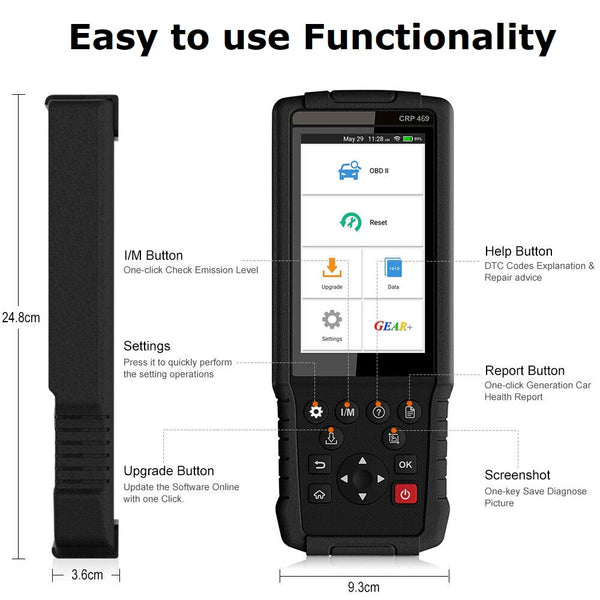 Jaguar Diagnostic & DPF Regeneration Tool