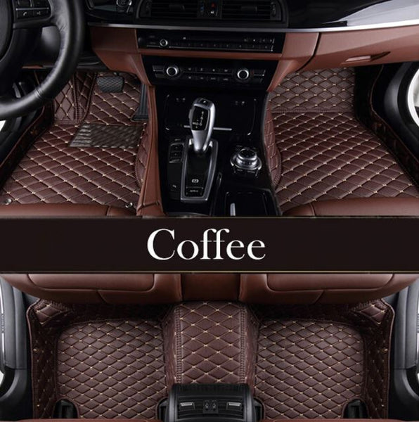 Jeep Leather Custom Fit Car Mat Set