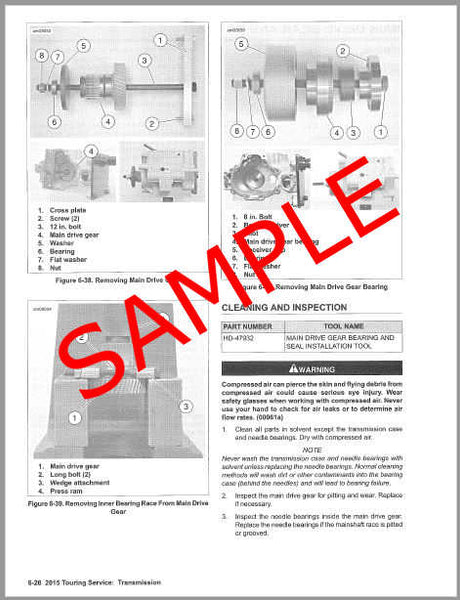 Harley Davidson Repair & Service Manual – Choose Your Motorcycle (Instant Download)