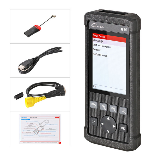 Jeep SRS/Airbag, ABS & Engine Diagnostic Scanner Code Reader